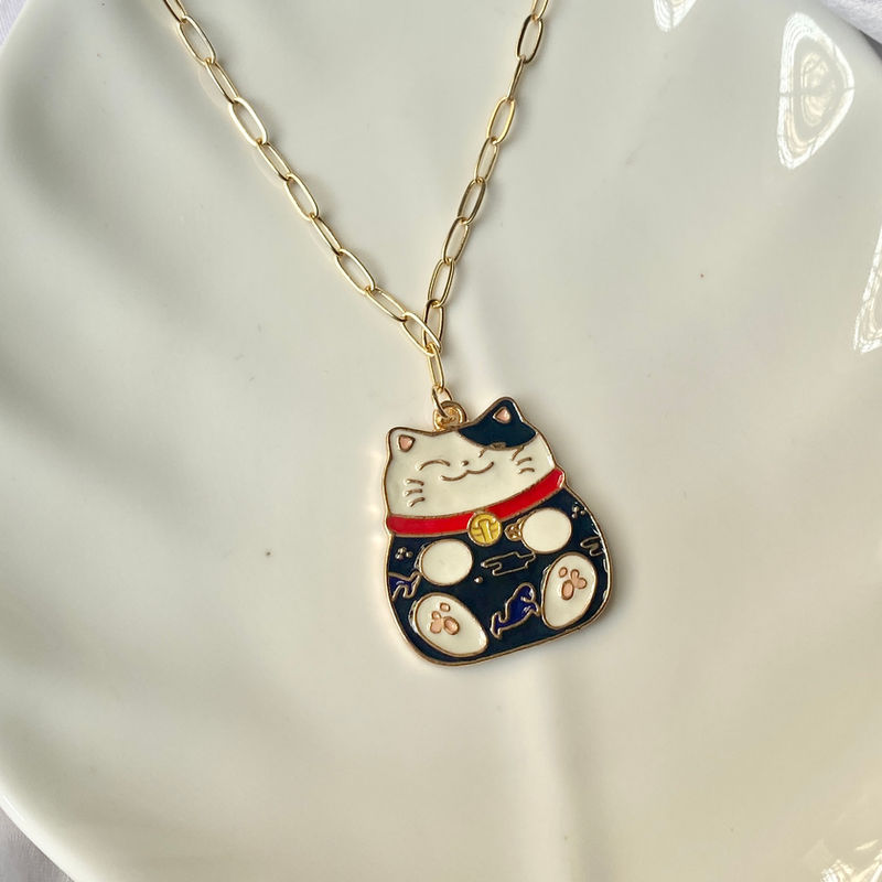 Fat Cat Necklace