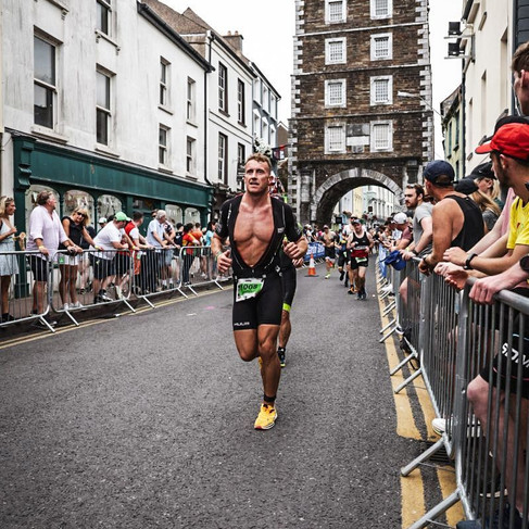 Ironman athlete Endurance training