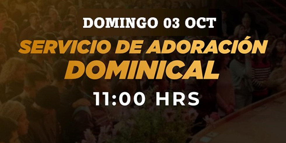 Servicio de adoración dominical