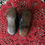 Thumbnail: Antique Doll/Child’s Leather Shoes