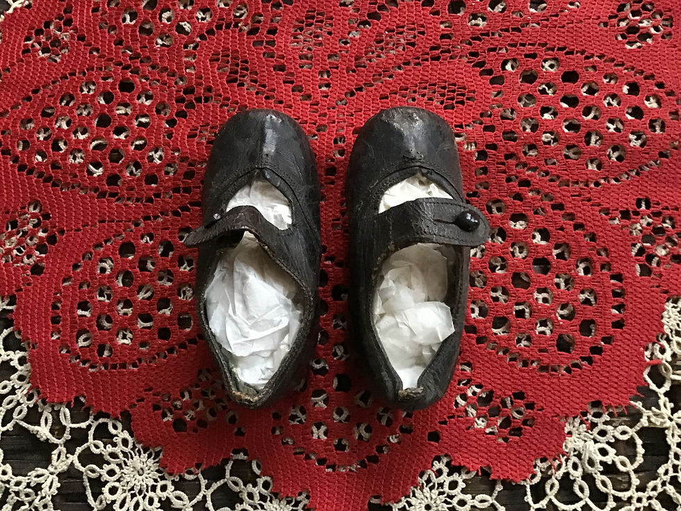Antique Doll/Child’s Leather Shoes