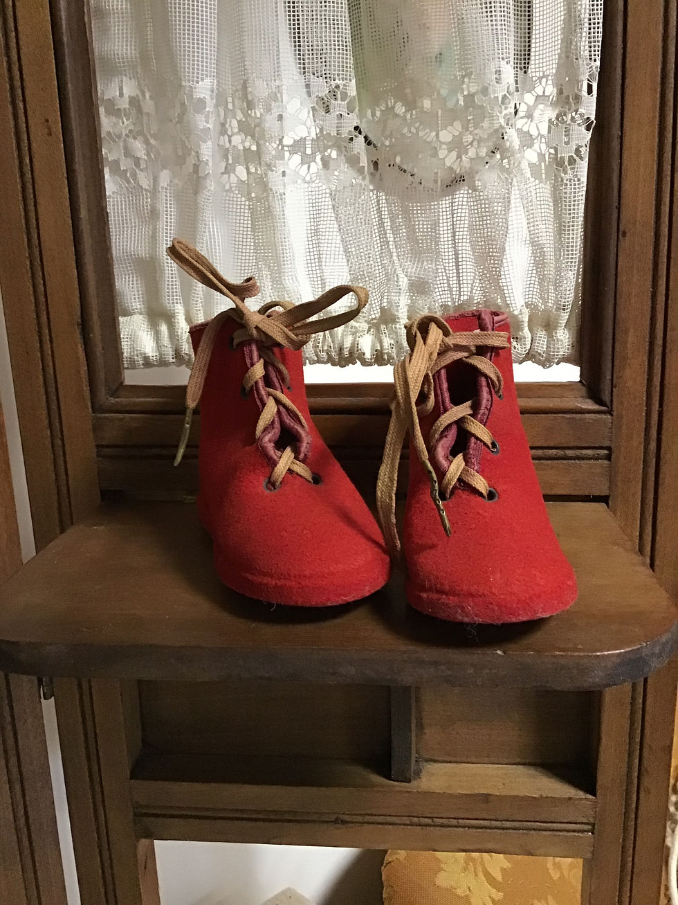 Red Felt Shoes