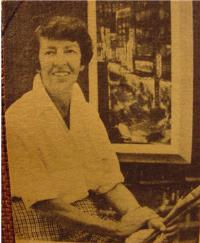 Thumbnail: Viola Allen Mid Century Impasto Landscape Painting