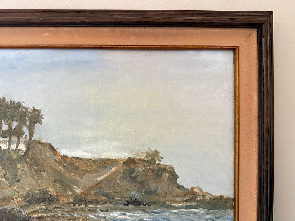 Thumbnail: California Coastal Original Impressionist Painting