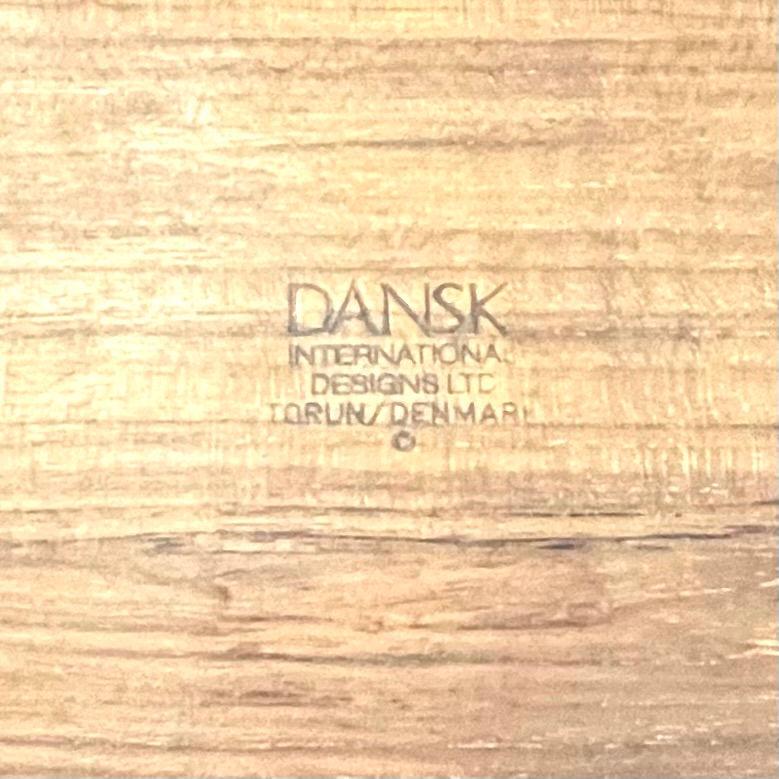 Thumbnail: Vintage DANSK Vivianna Torun Teak Cheese Board and Knife