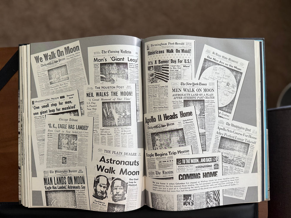 Thumbnail: ‘Apollo Expeditions to the Moon’ Vintage Coffee Table Book