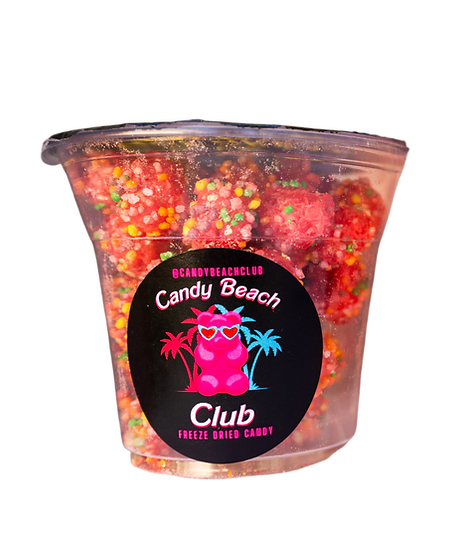 Freeze dried candy from Candy Beach Club