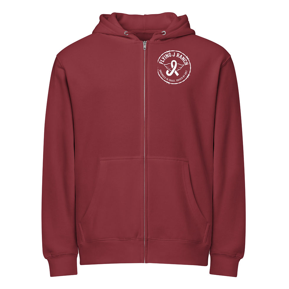 Thumbnail: Bullet’s Brigade Full-Zip Hoodie – White Logo on Dark Colors