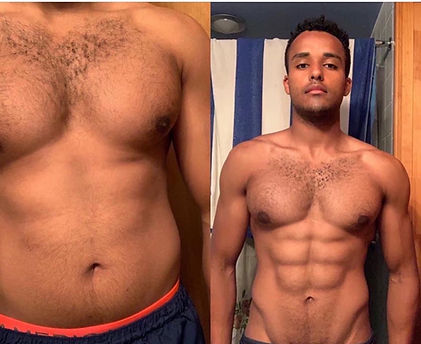 Aman Fitness Before and After Transformation