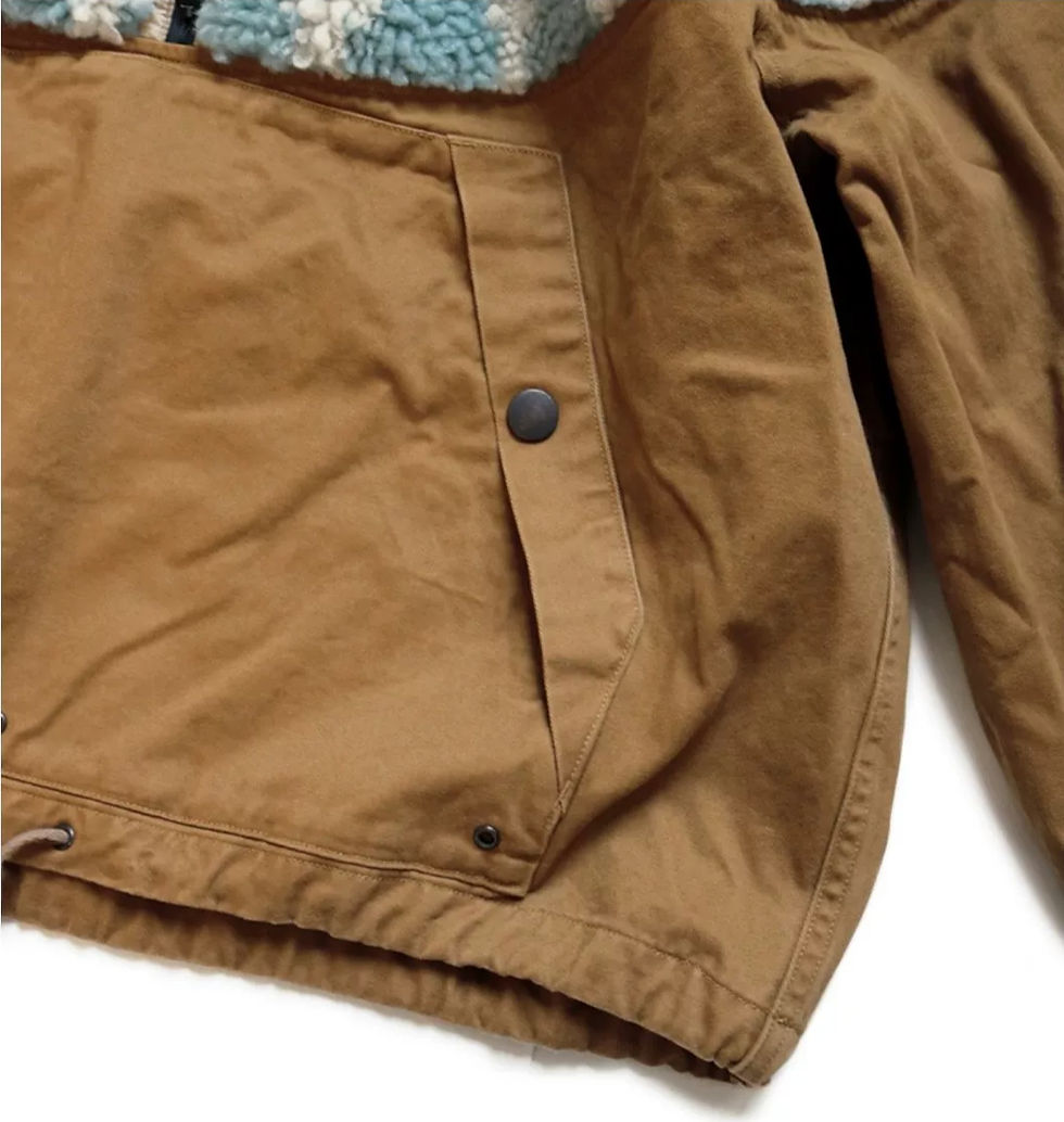 섬네일: Kapital 23AW Fleece Pull-Over