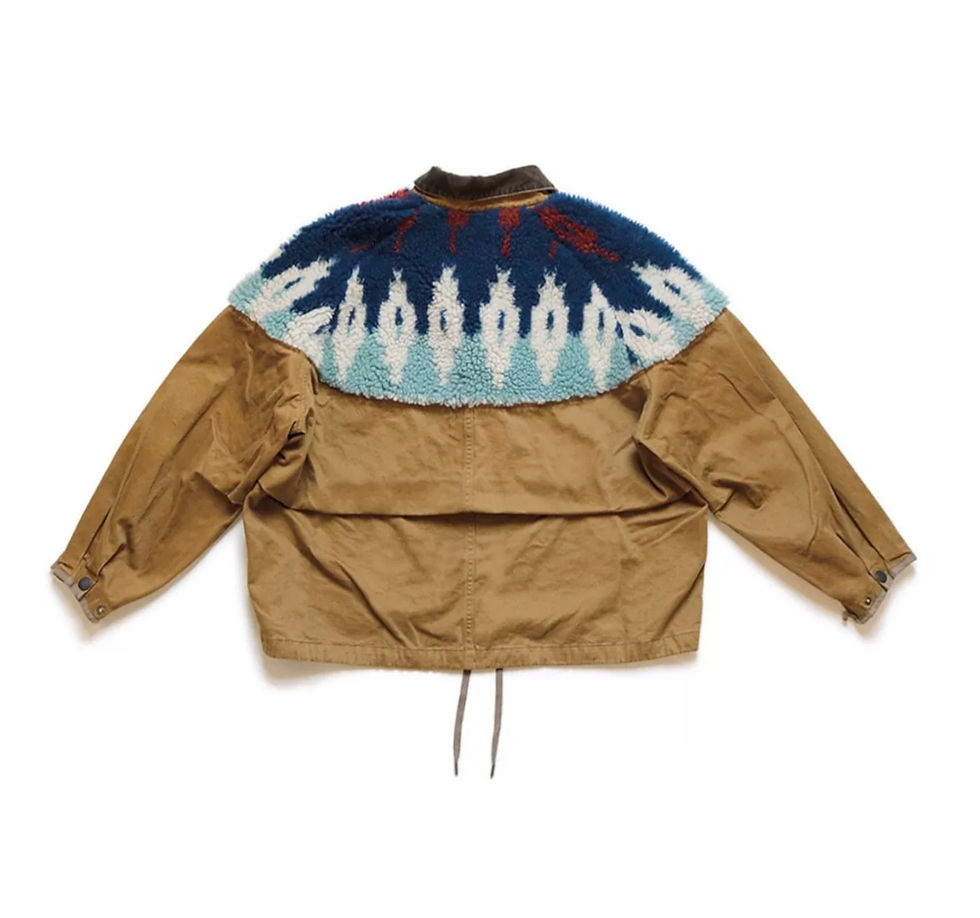 섬네일: Kapital 23AW Fleece Pull-Over