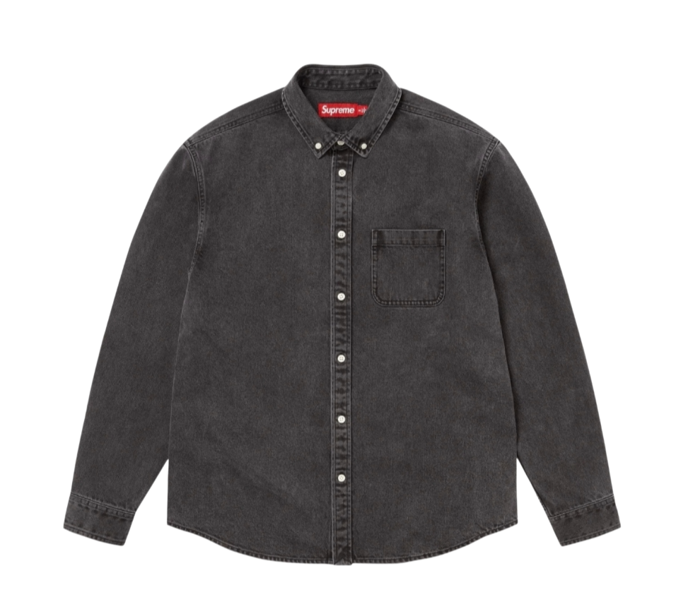 Supreme 25FW Appliqué Denim Shirt