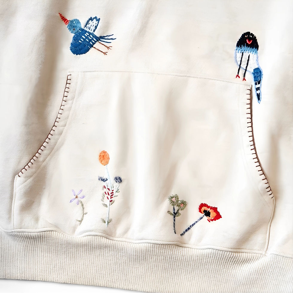 섬네일: Kapital 24AW Japnese Floral Hoodie