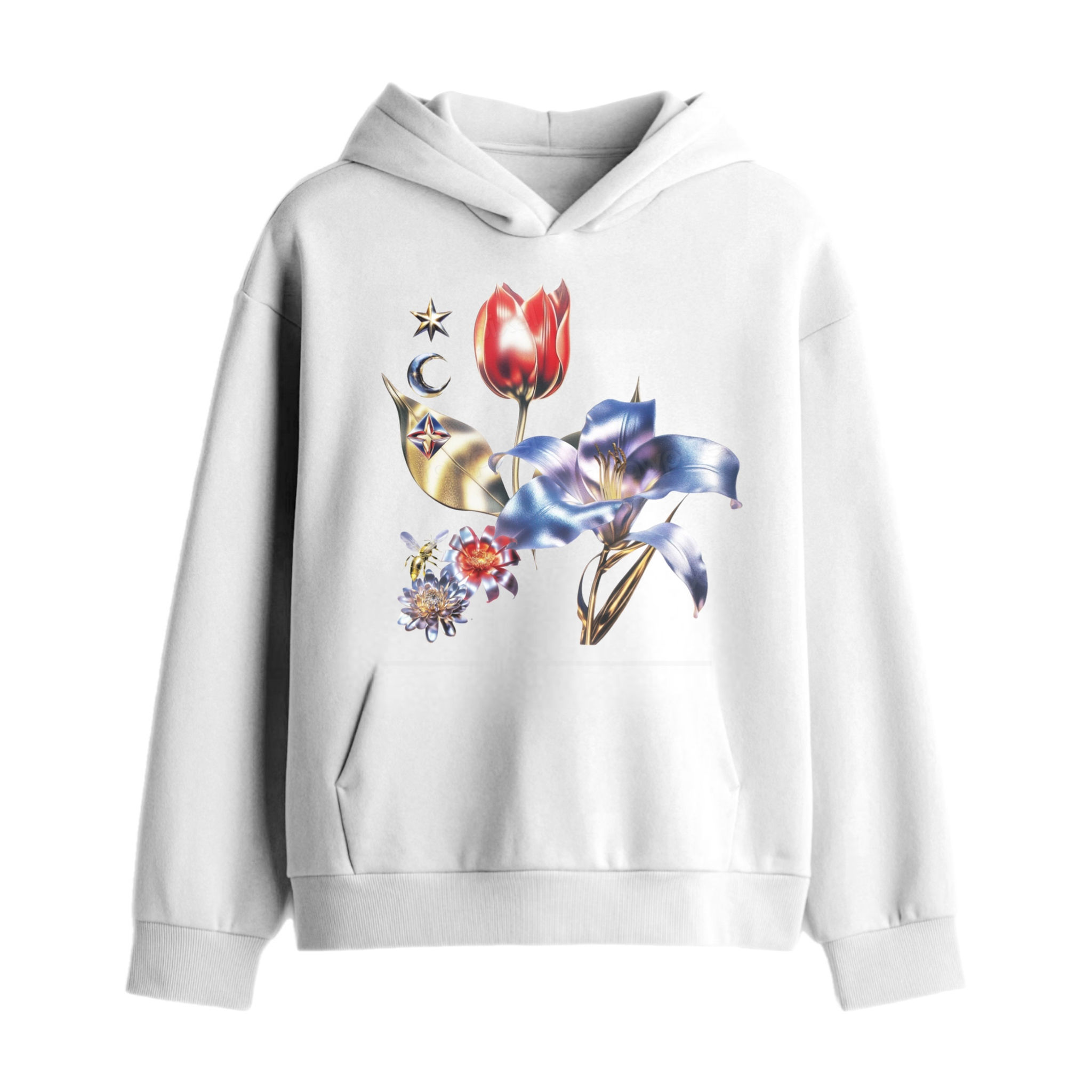 Moonlit Flora in white