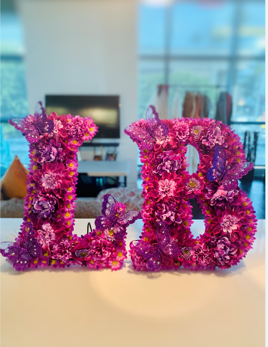 Thumbnail: Silk Floral Letters