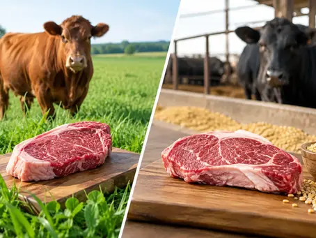 A Steak’s Journey: Grass Fed Versus Grain Fed Beef