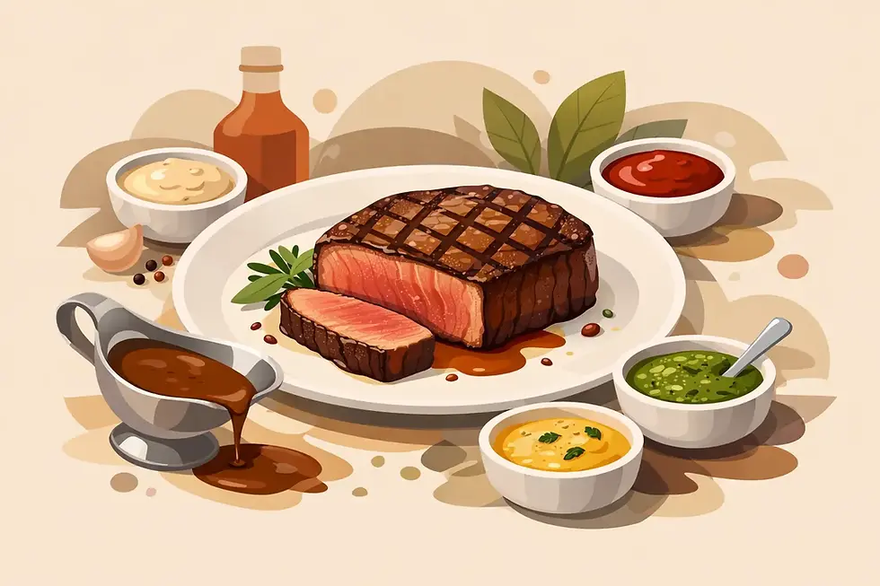 Steakhez illő szószok: The Right Sauce for Steak