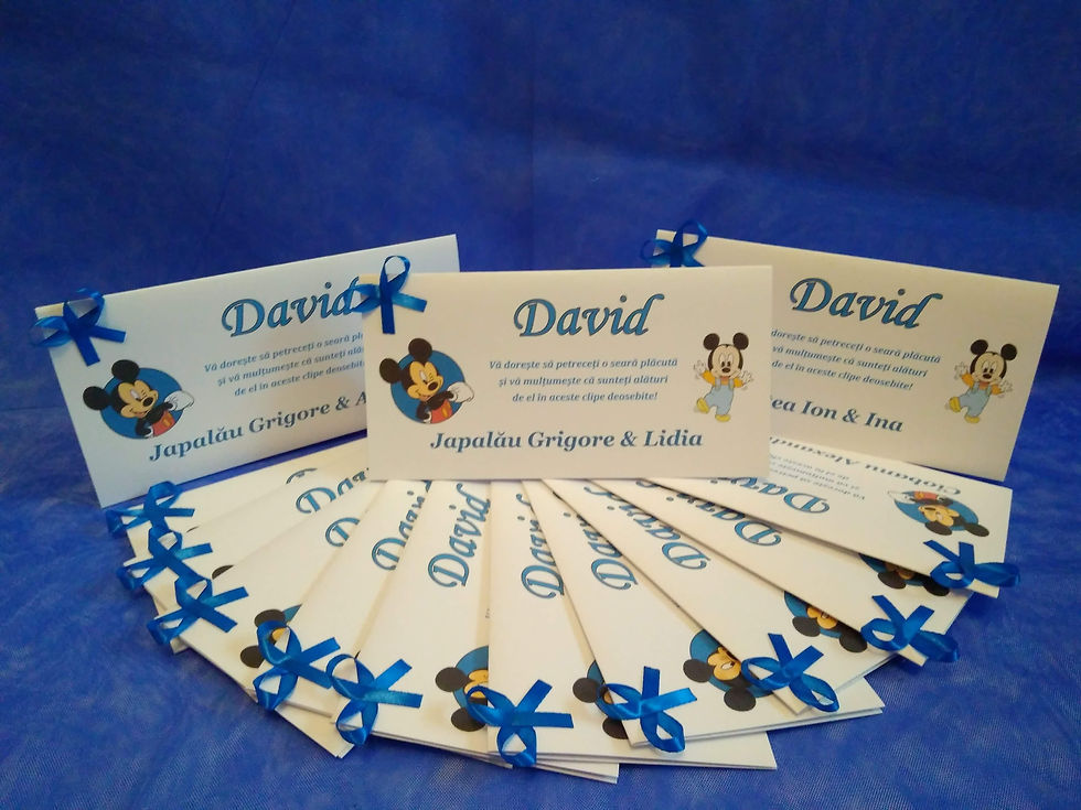 Miniatură: Plic card - Baiat -din carton