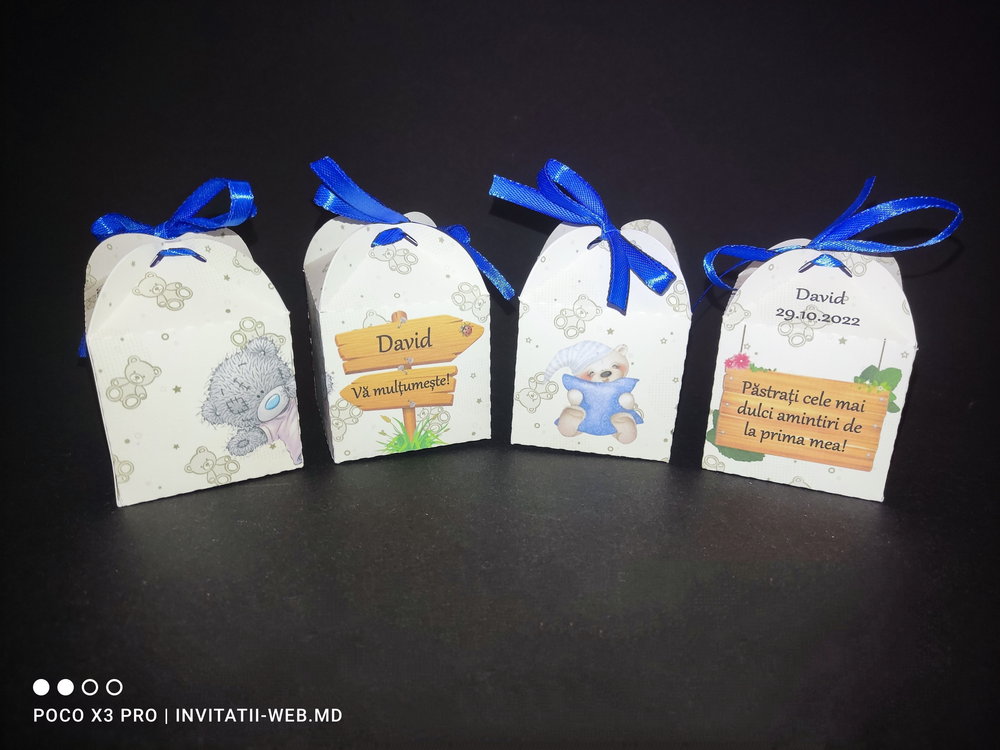 Bomboniera urs-teddy 