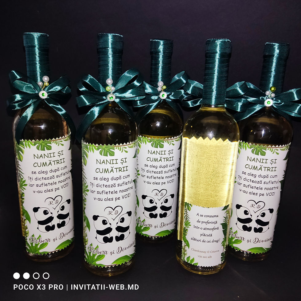Miniatură: Sticle personalizate cu panda
