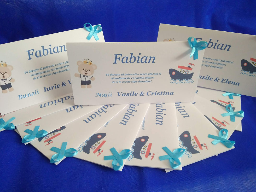 Miniatură: Plic card - Baiat -din carton