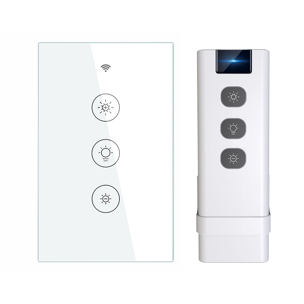 Thumbnail: MOES New WiFi RF Smart Light Dimmer Switch 2/3Way Smart Life/Tuya APP Remote Con