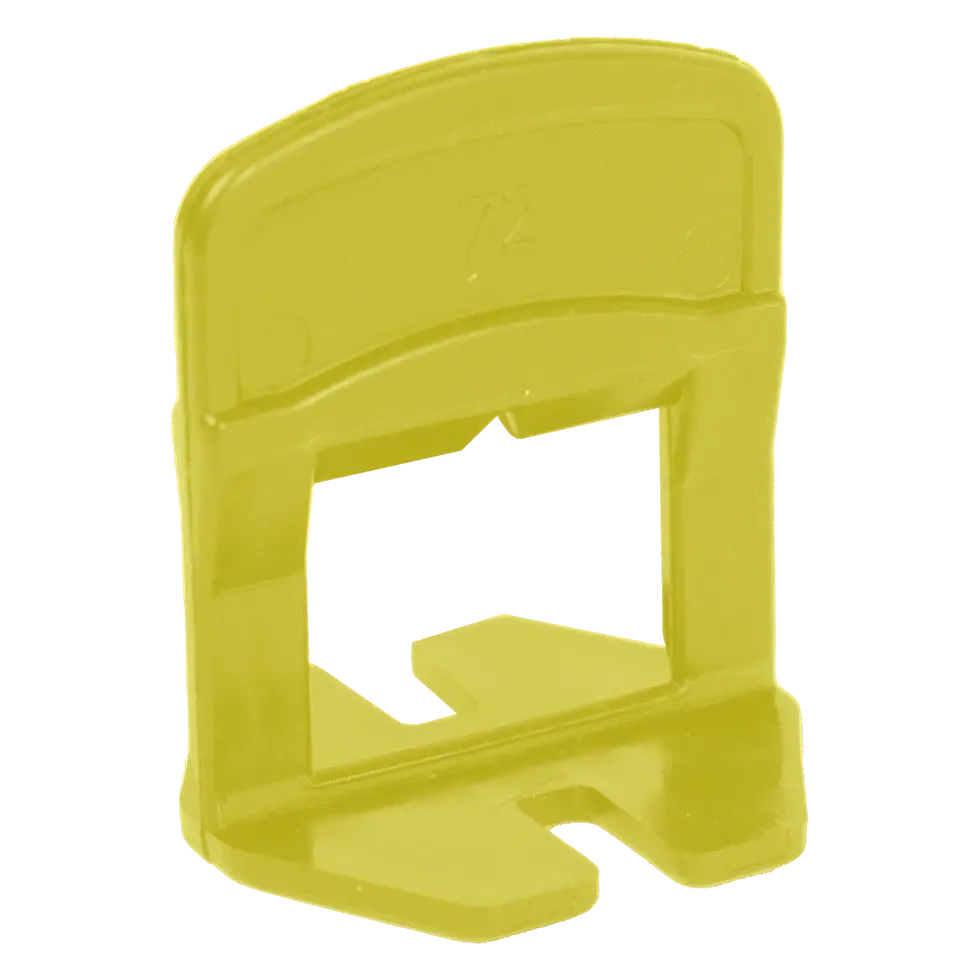 Thumbnail: StrataWedge D-Clip Spacers: 1.5 mm thick - 3 to 12 mm tiles