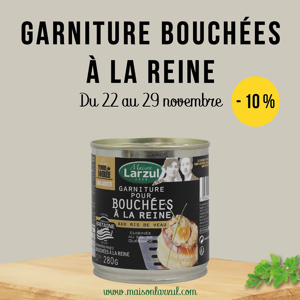 Offre garnitures