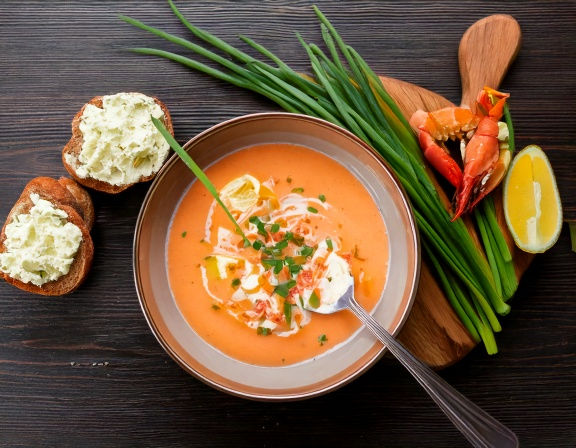 Tartinade à la bisque de homard