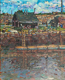 oil & resin on canvas