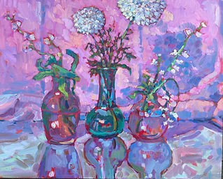 oil & resin on canvas