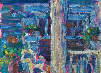 oil & resin on canvas