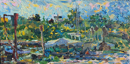 oil & resin on canvas