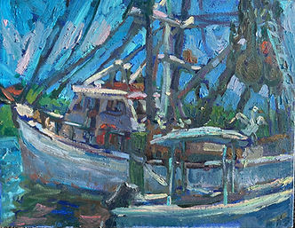 oil & resin on canvas