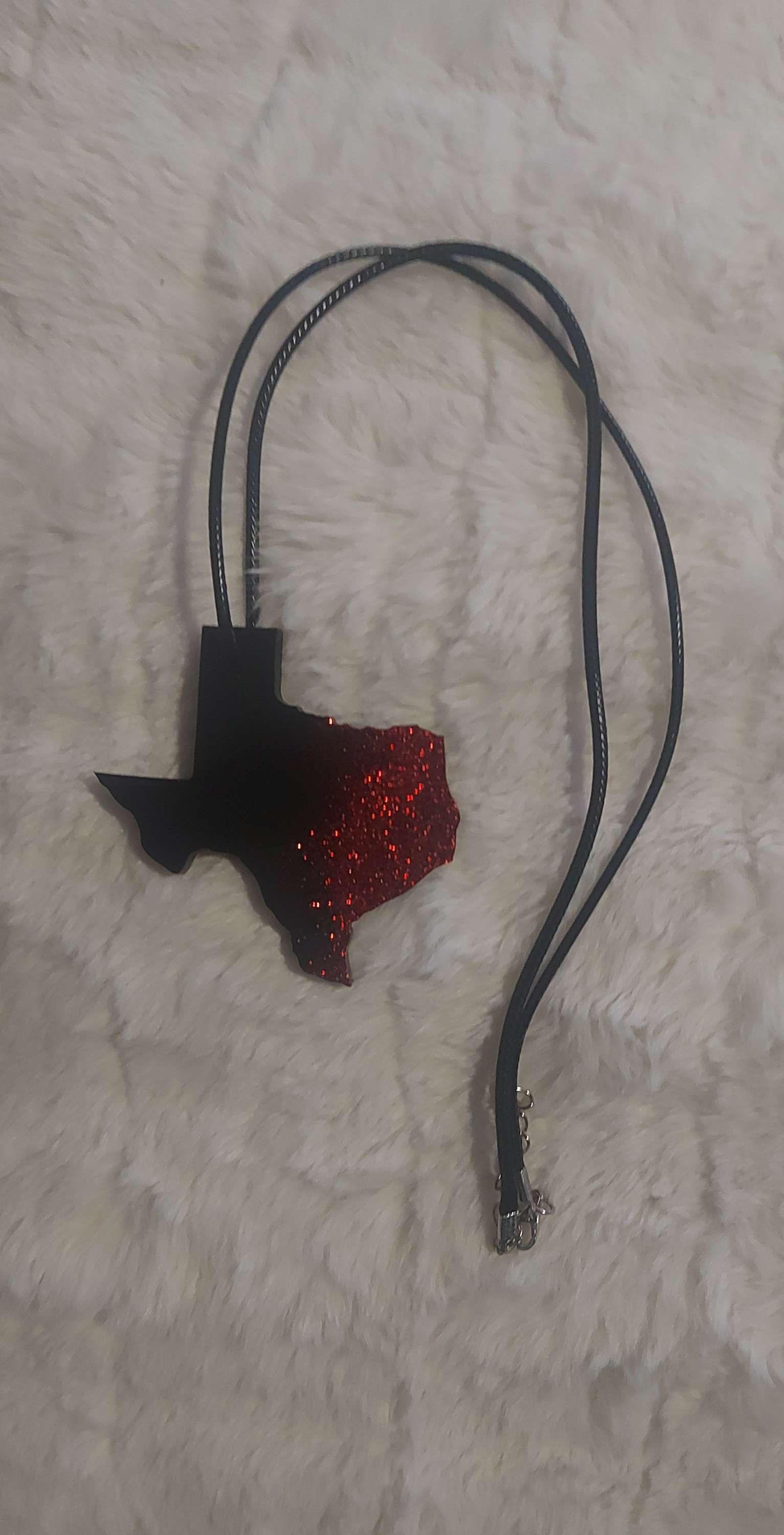 USA States map pendant necklace