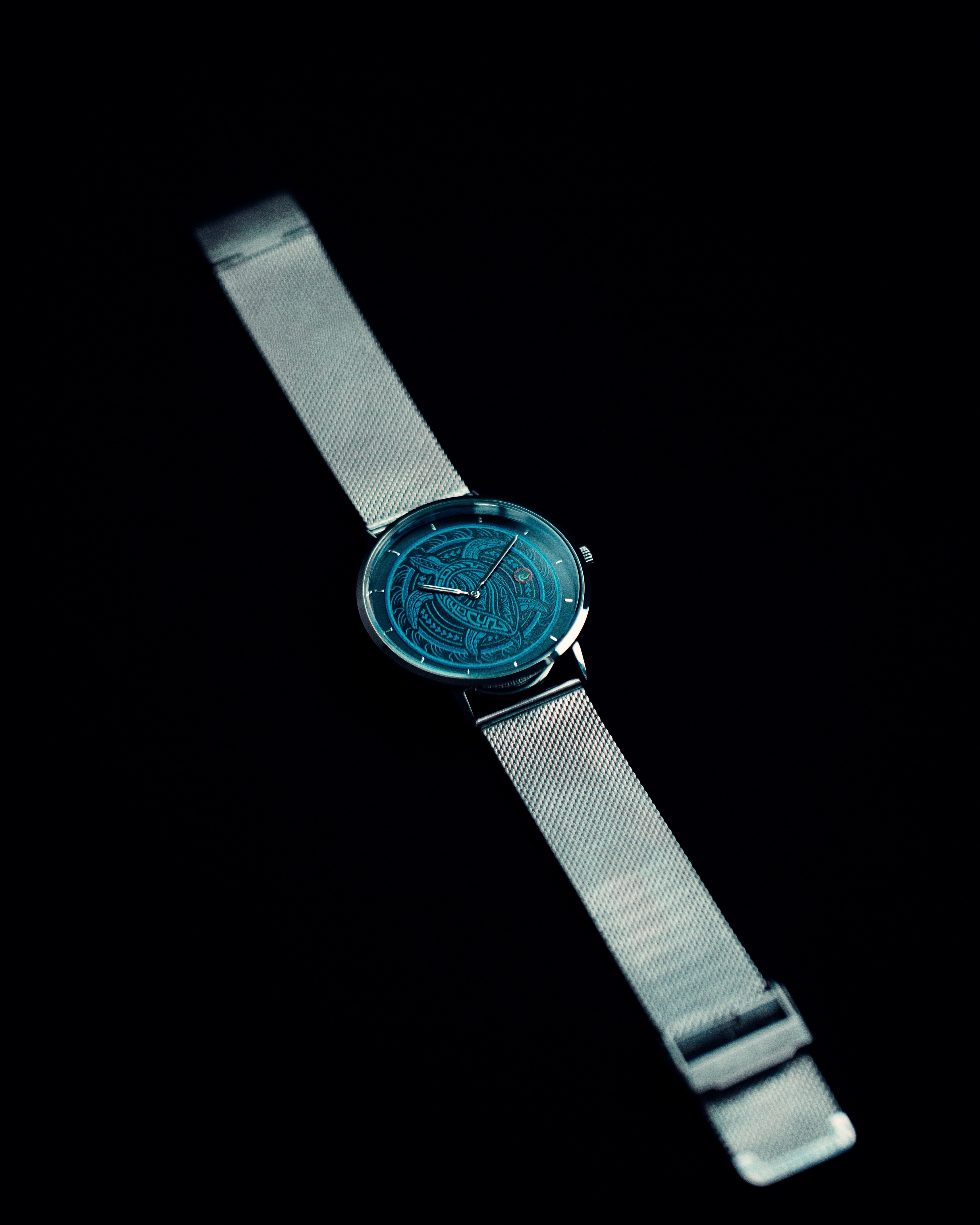 VELAA Series Blue Edition Women's Silver Mesh