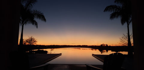 calm sunset