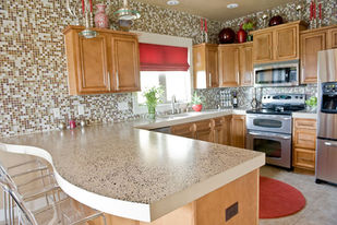 concrete kitchen counter tops