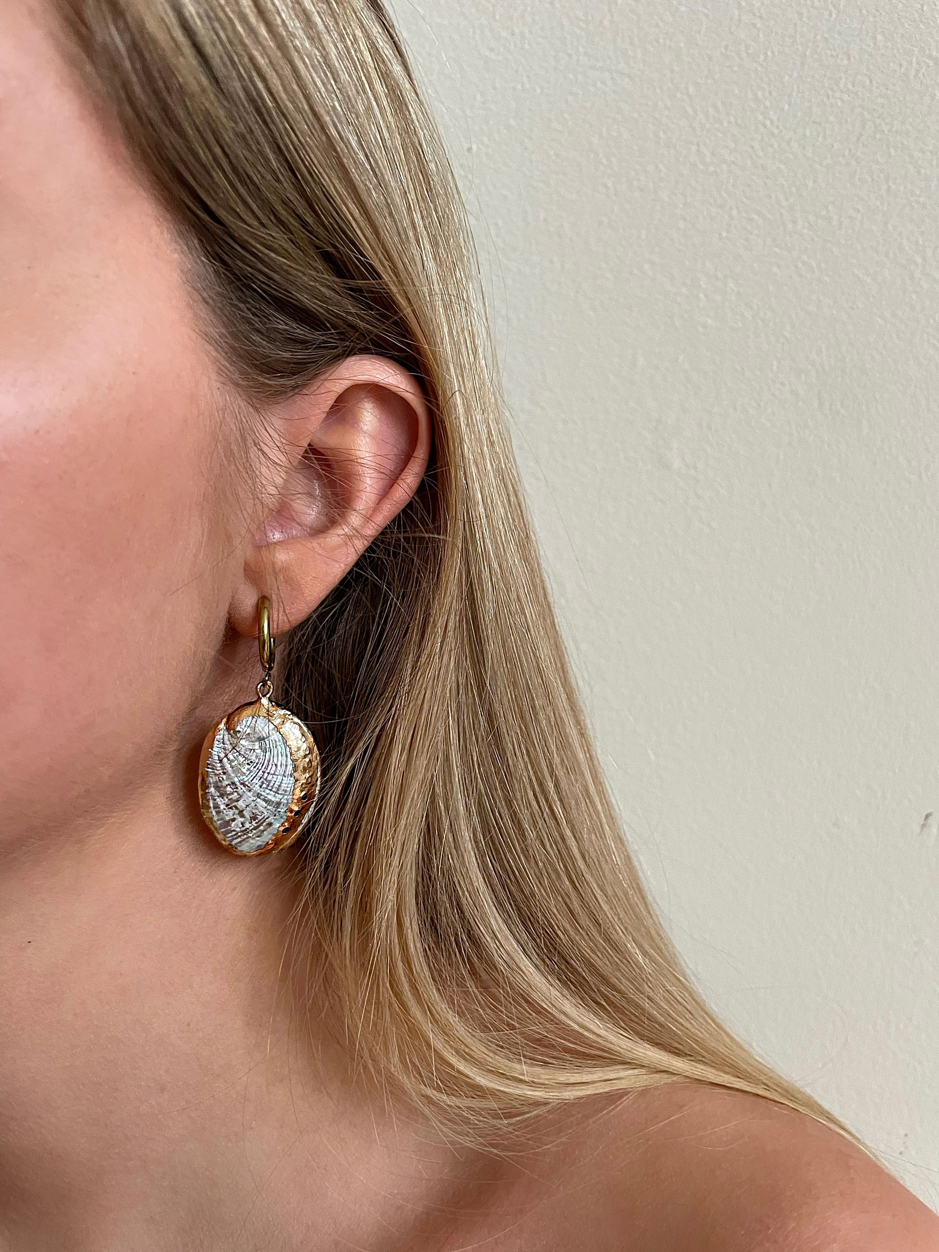 Sea Shell Earrings Vela d'Or Boutique