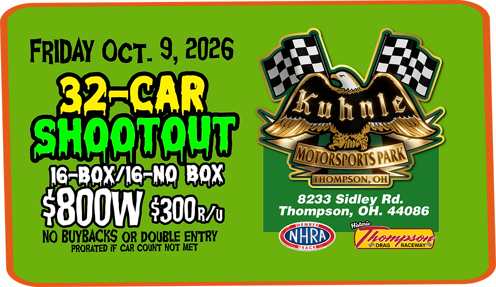 Halloween Havoc - 32 Car Shootout