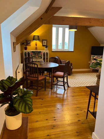 Stable Loft Dining Area | Chettle Lodge