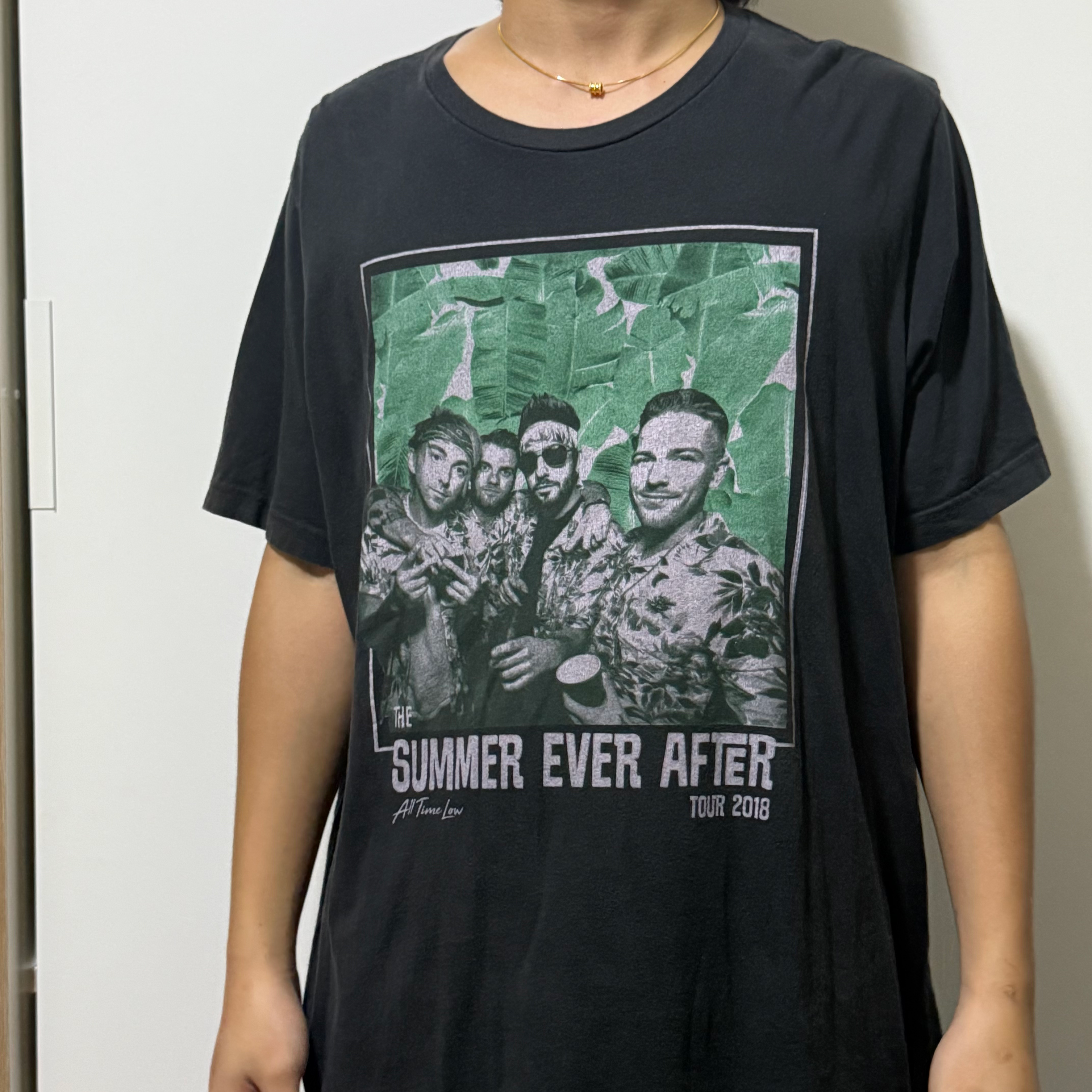 ALL TIME LOW TOUR BLACK TEE ( PTP 26")