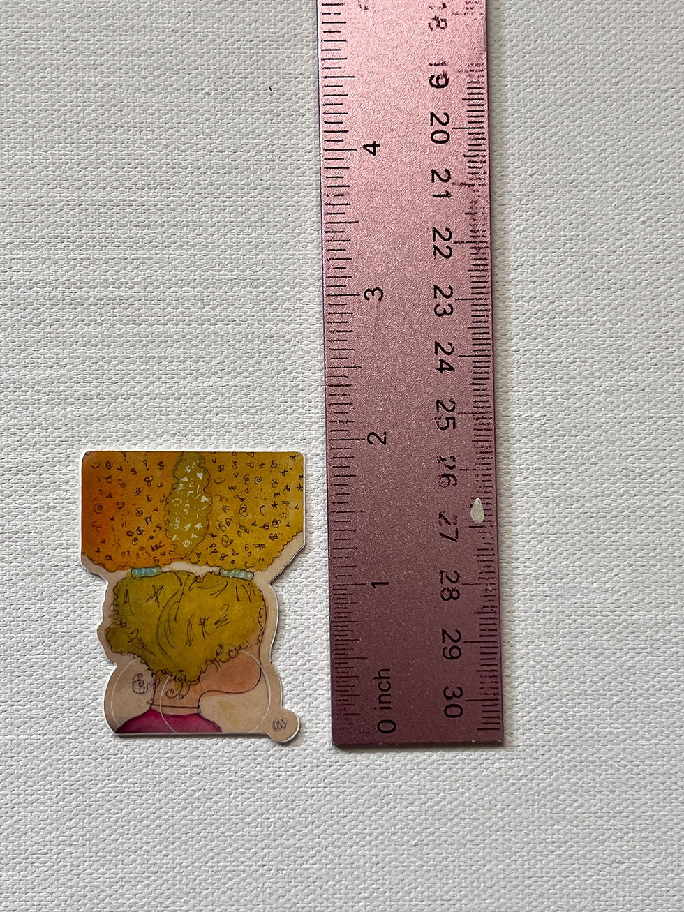Thumbnail: Sunrise・ Watercolor Vinyl Sticker
