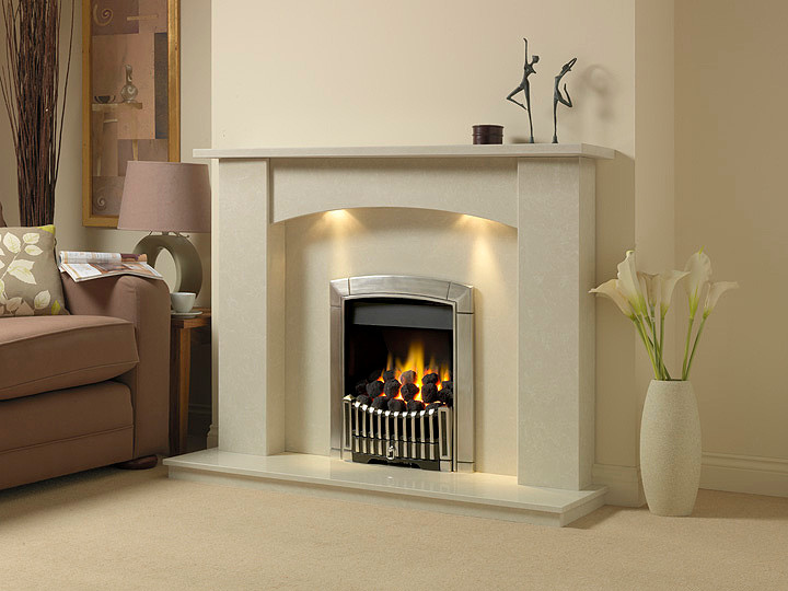 Burch Marble Fireplace