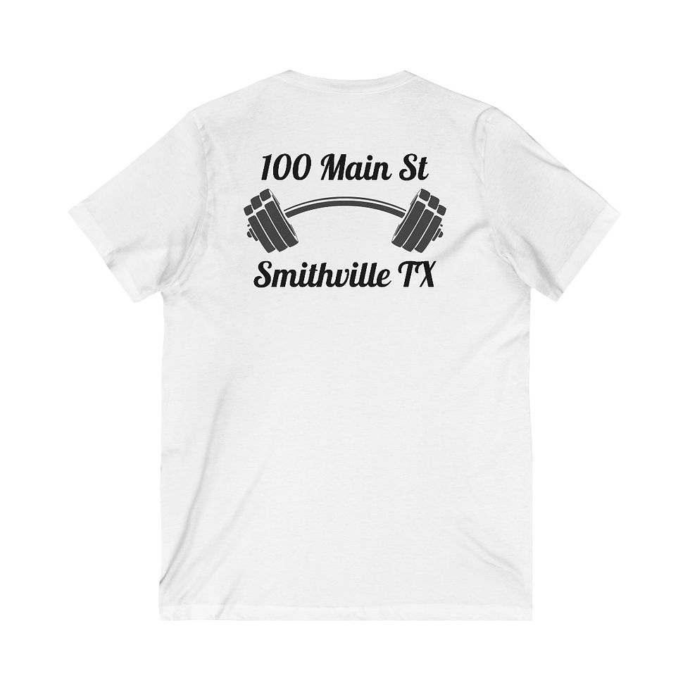 Thumbnail: Unisex Jersey Short Sleeve V-Neck Tee