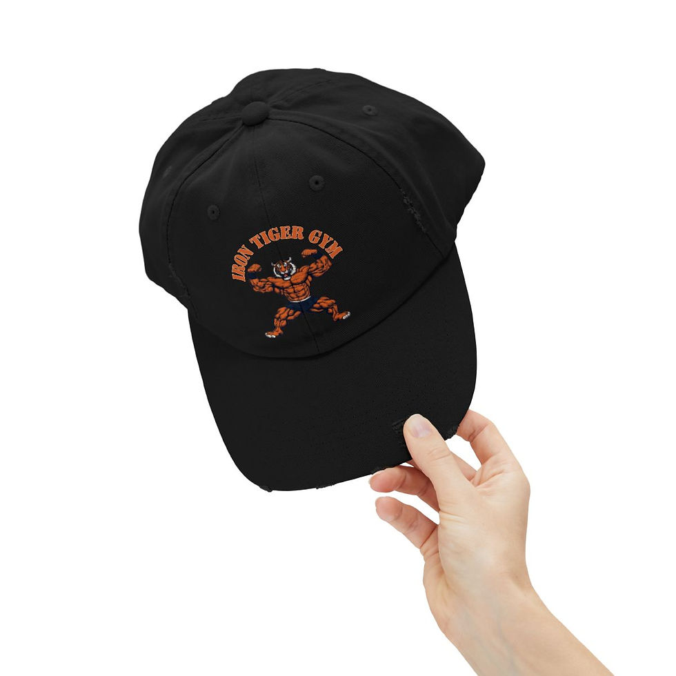Thumbnail: Unisex Distressed Cap