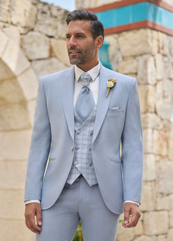 Costume de cérémonie Empire du Marié Cabourg Bleu Ciel