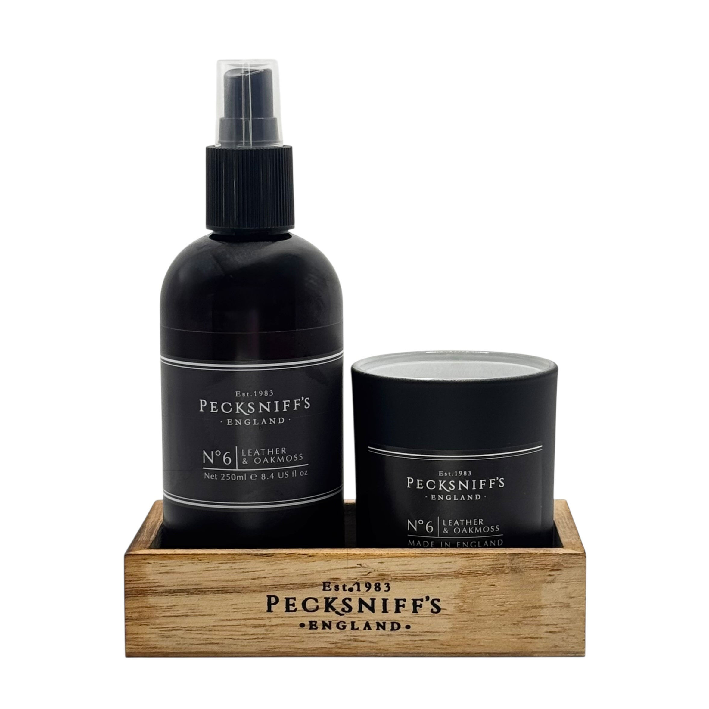 Mandle Leather & Oakmoss Home Duo Set