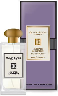Olivia Blake Fine Fragrance Juniper Cypress EDC Perfume 100ml