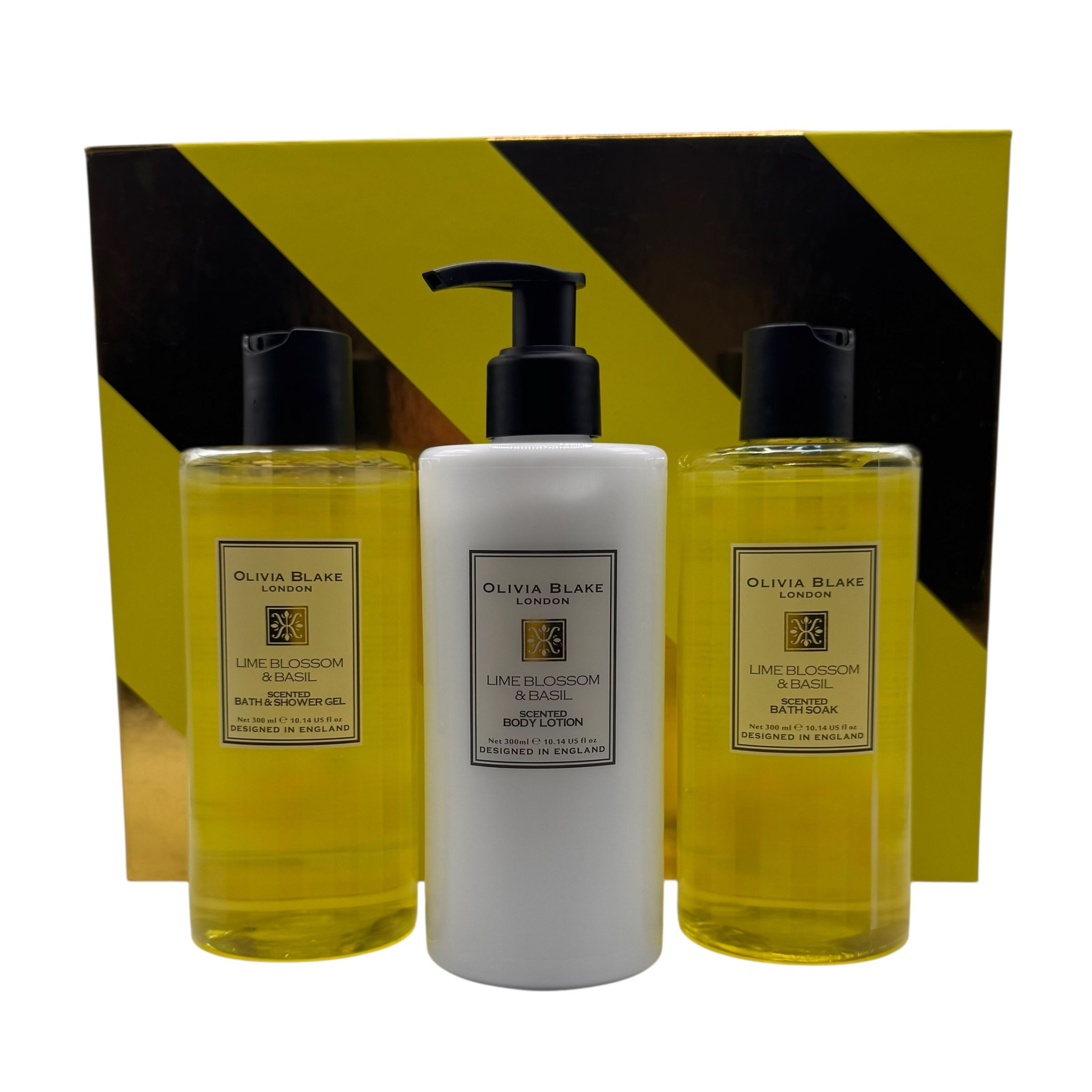 Olivia Blake Lime Blossom & Basil Ultimate Bathing Collection